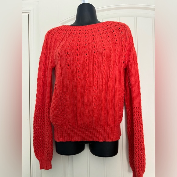 Burnt orange Guinevere sweater size small. - Picture 1 of 9